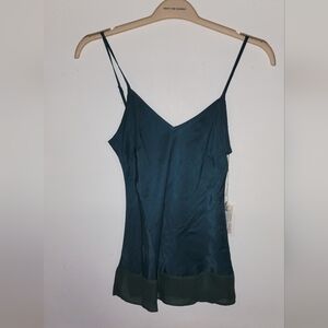 NWOT- Gold Hawk Teal Tank Sz S